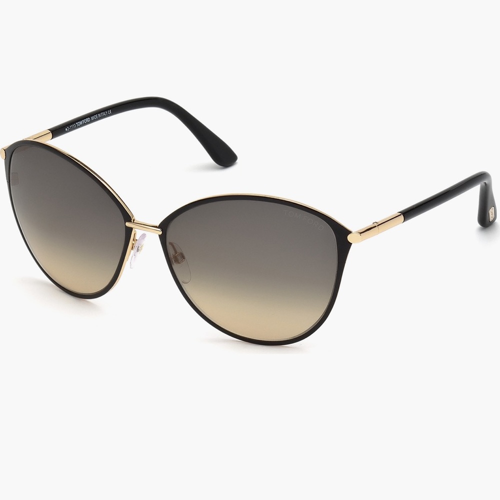 TOM FORD Penelope 59mm Gradient Cat Eye Sunglasses